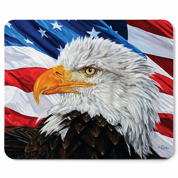 Let Freedom Ring Mouse Pad - Wild Wings