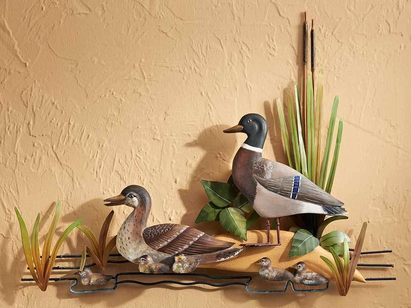 Mallard Duck Family Wall Decor - Wild Wings