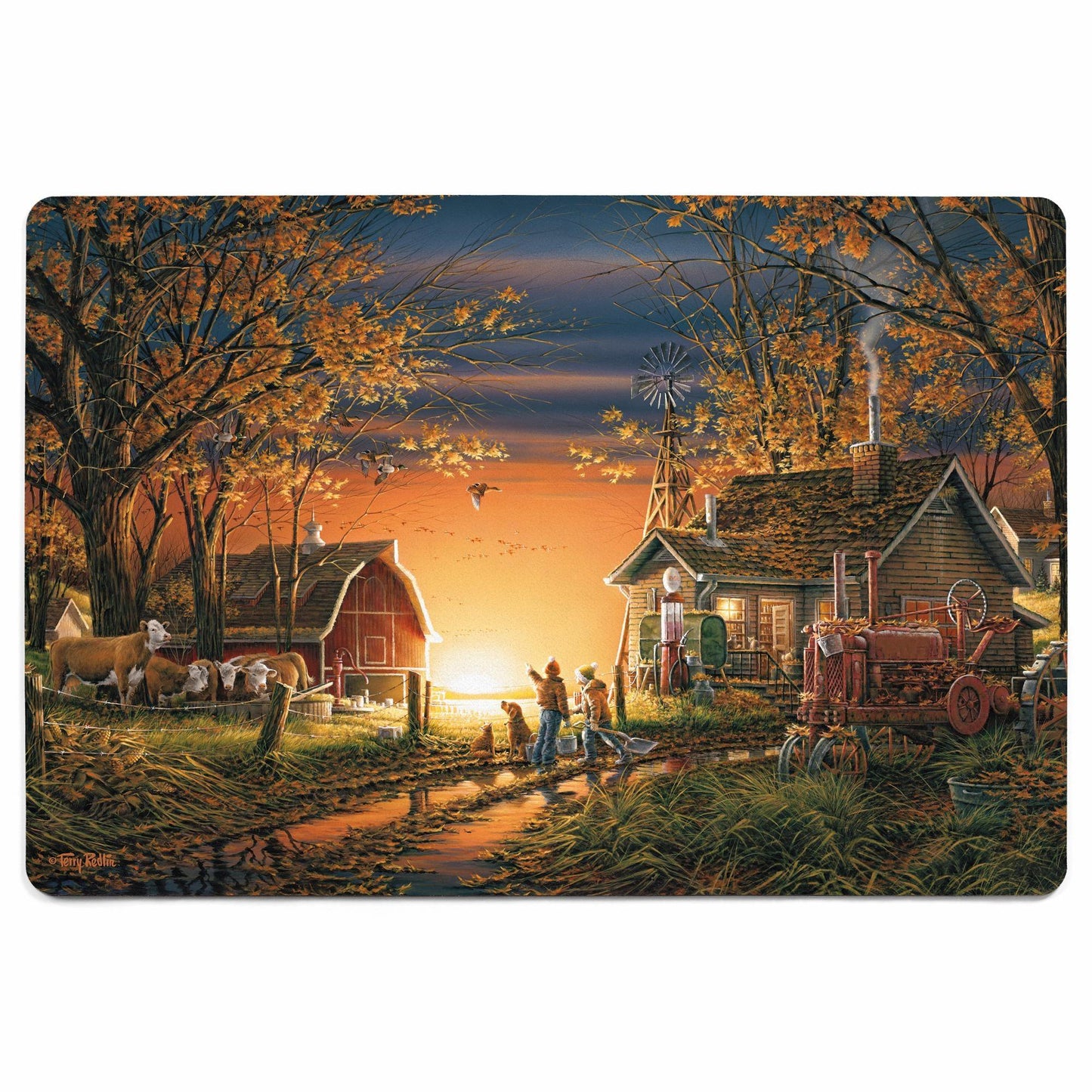 Morning Surprise Floor Mat - Wild Wings