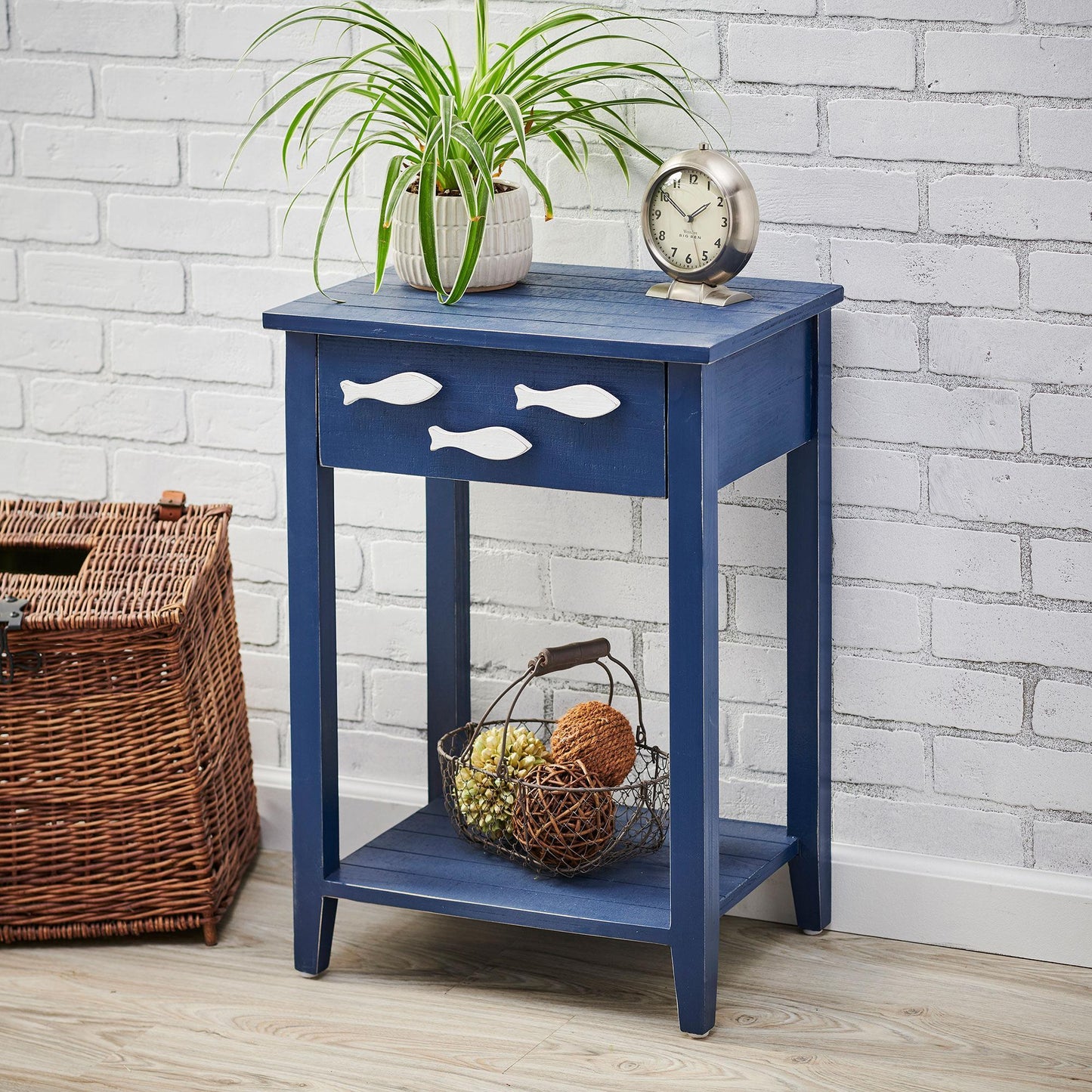Seafaring Nautical Side Table - Wild Wings