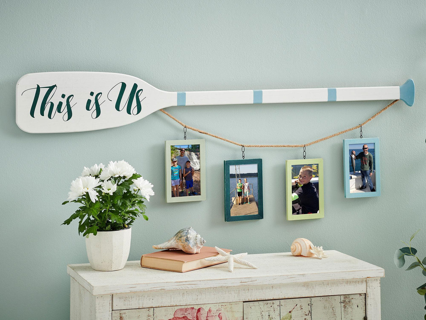 Rowing Through Life Photo Frame Wall Hanging - Wild Wings