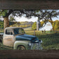 Farm Truck—Whitetail Deer Personalized Framed Canvas - Wild Wings
