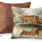 Tranquil Waters - Whitetail Deer 18" Decorative Pillow - Wild Wings