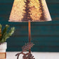 Northwoods Trees Accent Lamp - Wild Wings