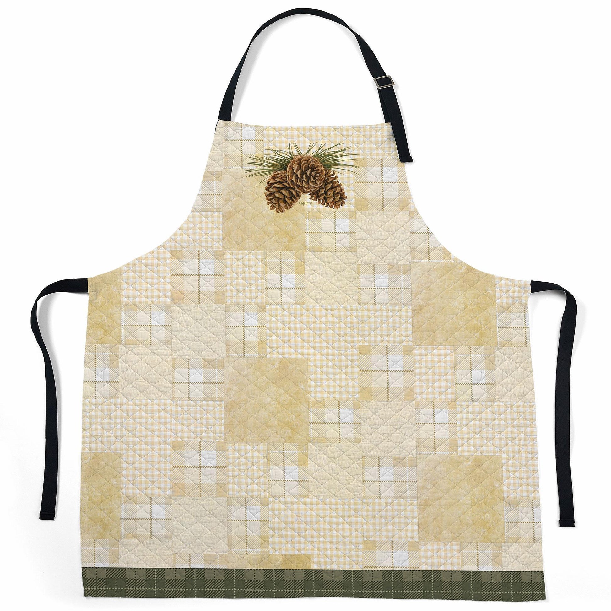 Pinecones & Plaid Apron - Wild Wings