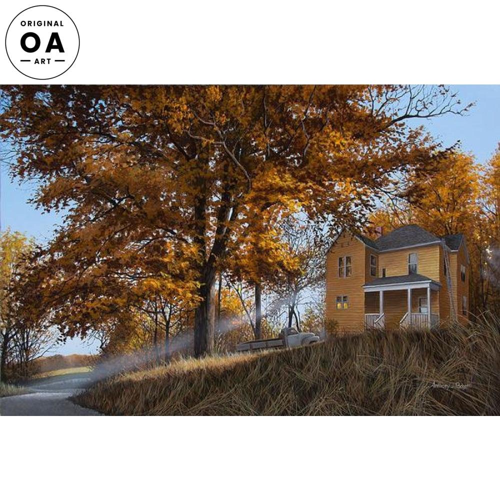 Preserving Our Heritage Original Acrylic Painting - Wild Wings