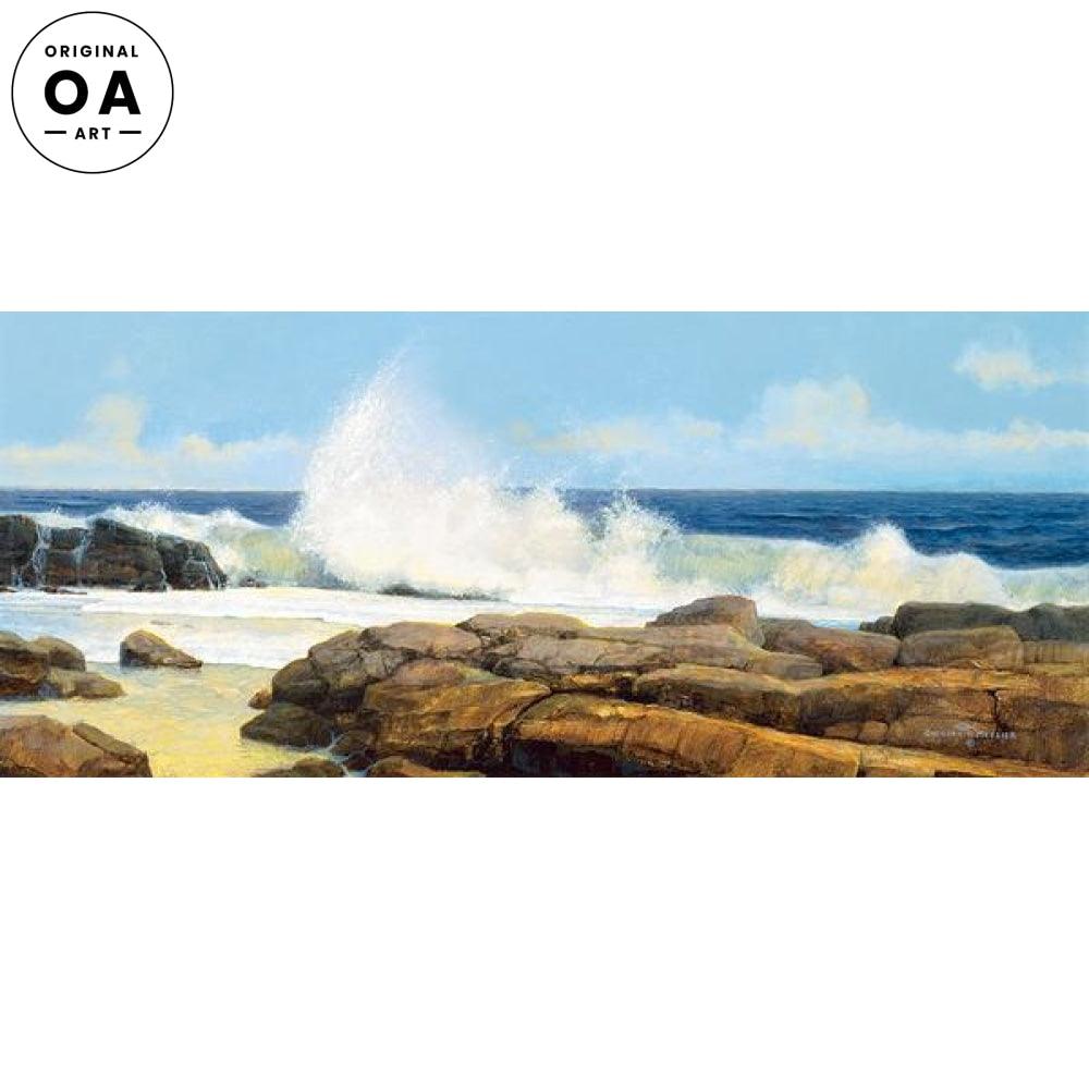 Prout's Neck Maine—Seascape Original Acrylic Painting - Wild Wings