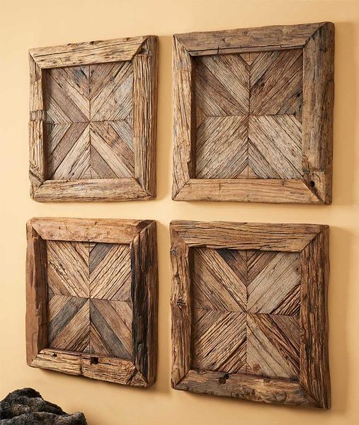 Reclaimed Wood (1 panel) Wall Decor - Wild Wings