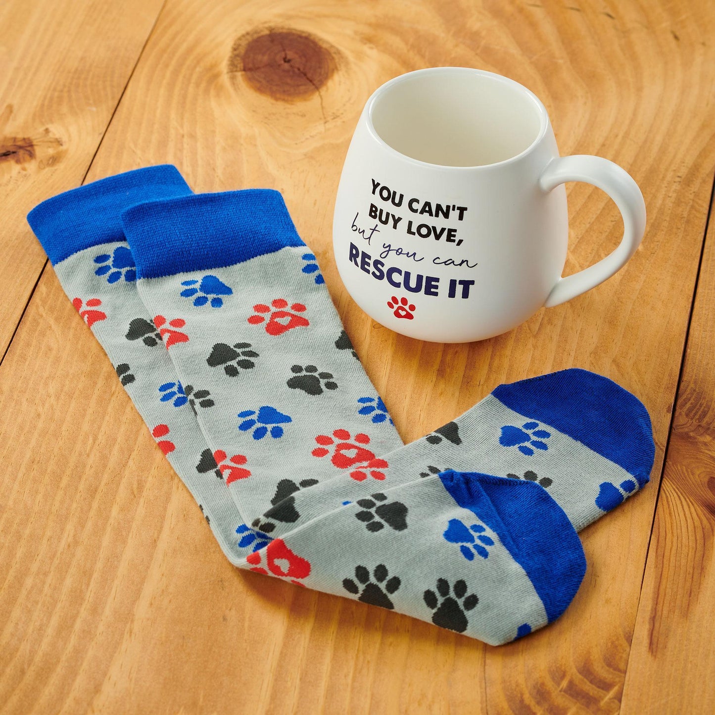 Rescue Love Mug & Sock Set Mugs - Wild Wings