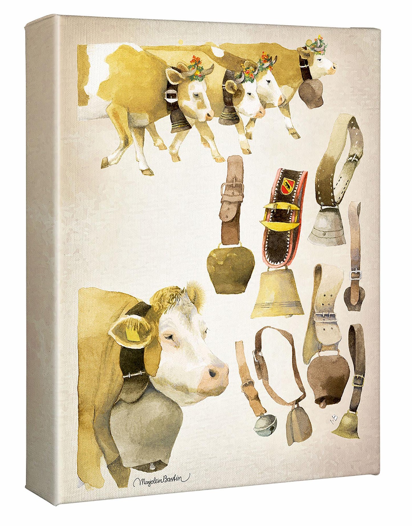 Return from the Alps Gallery Wrapped Canvas - Wild Wings