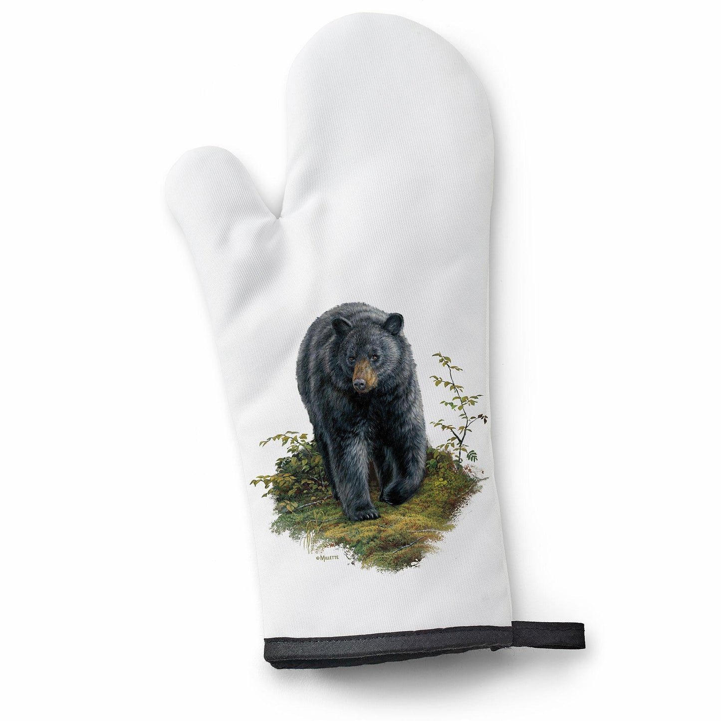 Rocky Outcrop - Black Bear Oven Mitt - Wild Wings