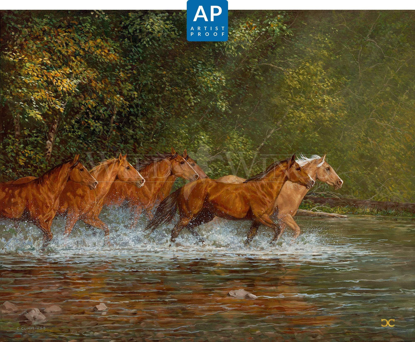 South Fork Summer; Artist Proof Edition (AP) Master Artisan Canvas - Wild Wings