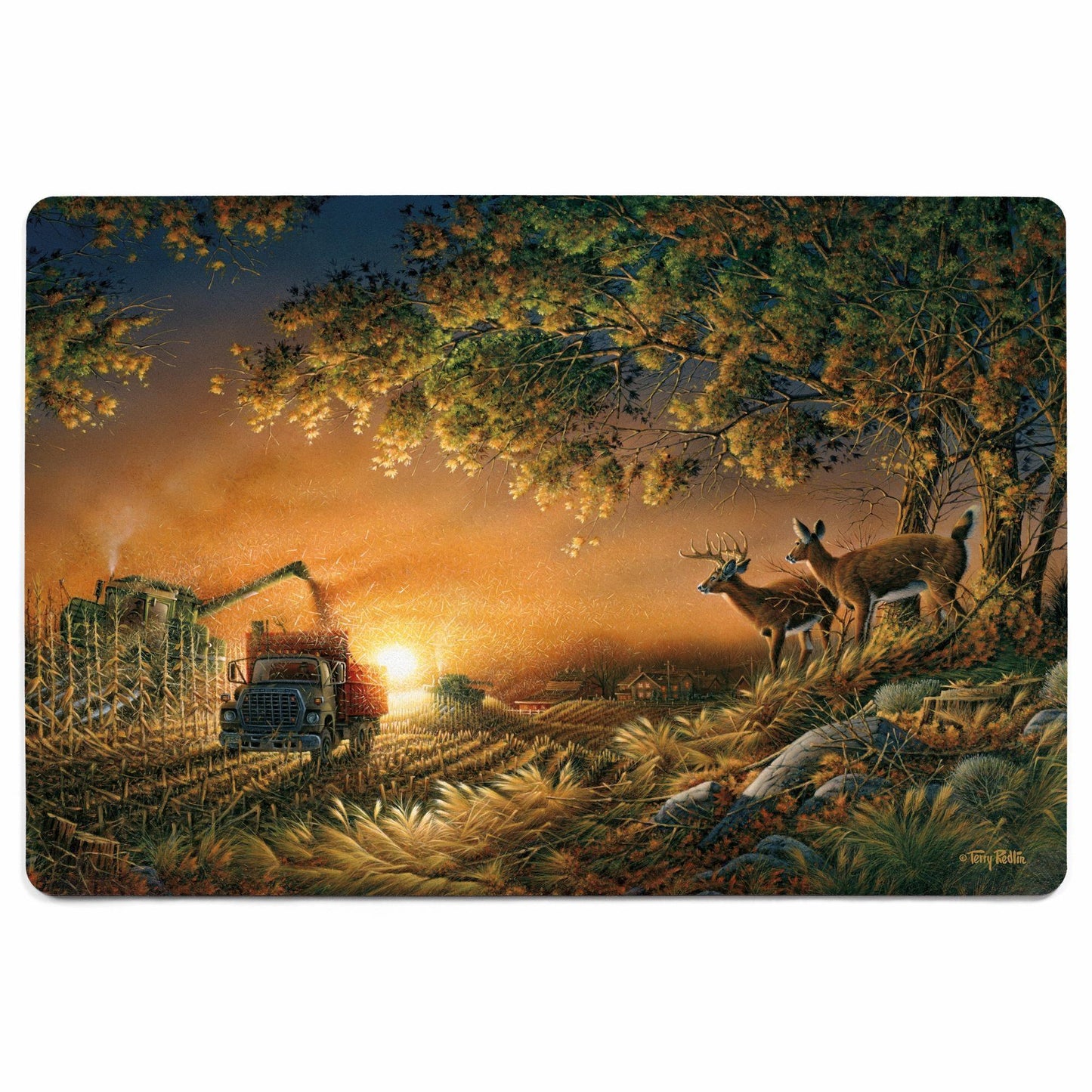 Sunset Harvest Floor Mat - Wild Wings