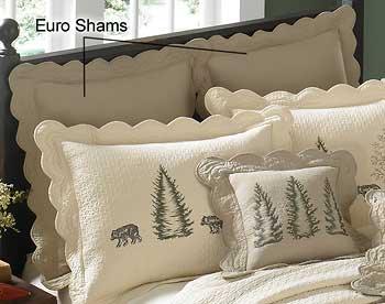 Bear Forest Sham Pillow Set - Wild Wings