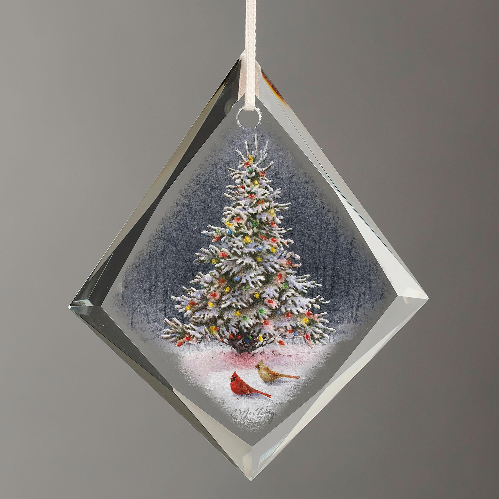 Wild Wings Christmas Tree Tear Drop Ornament