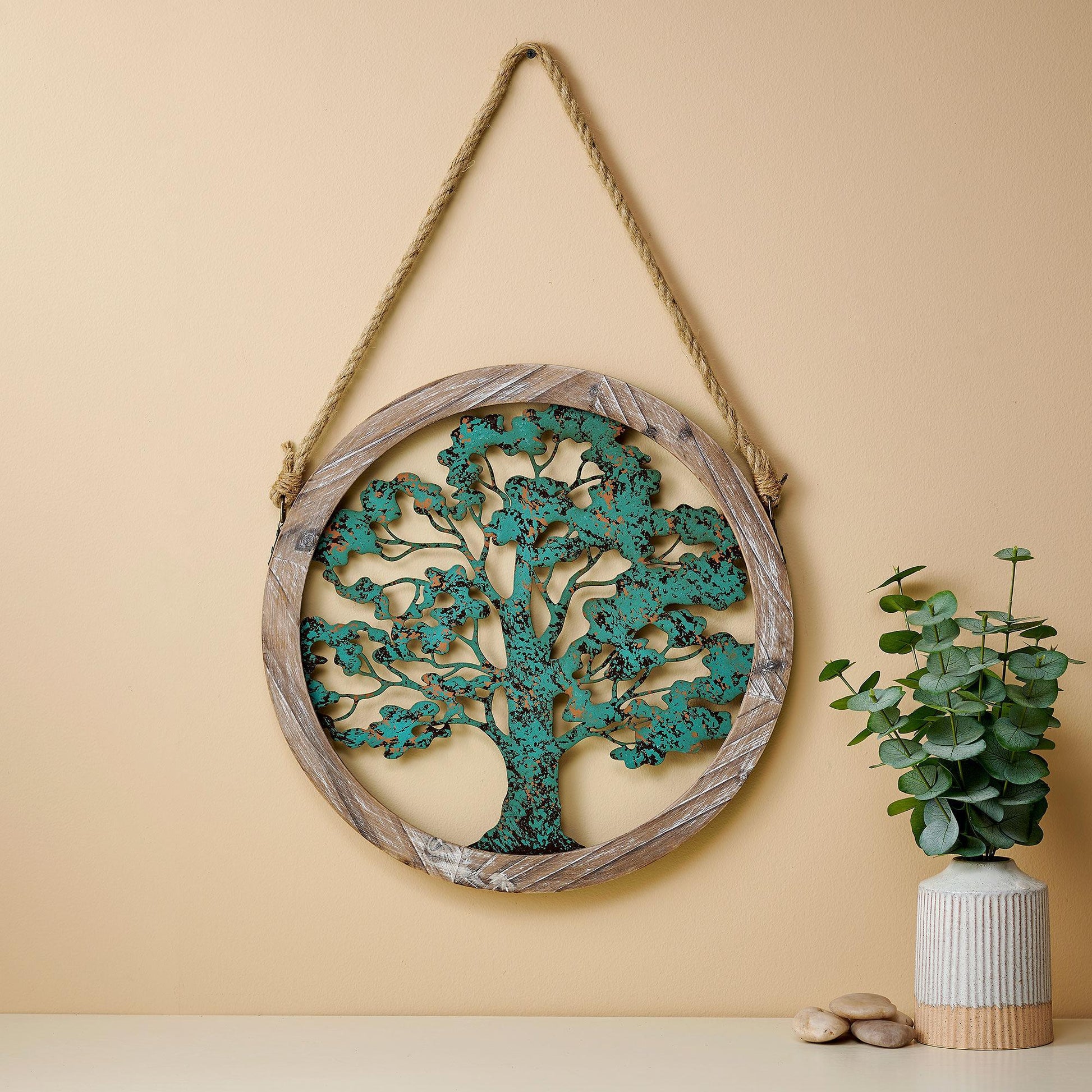 Circle of Life-Tree Metal Wall Decor - Wild Wings