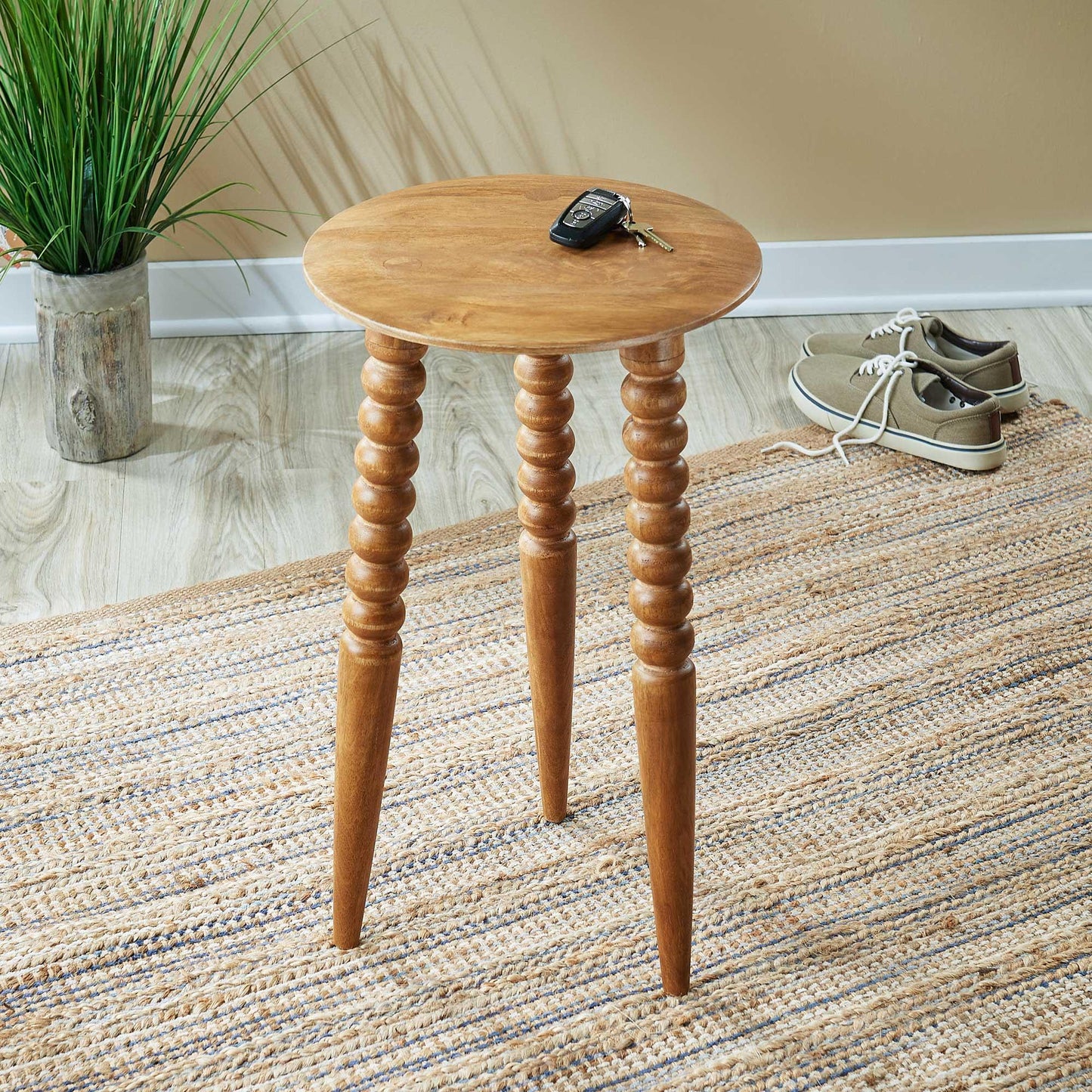 Triumphant Tripod Side Table - Wild Wings