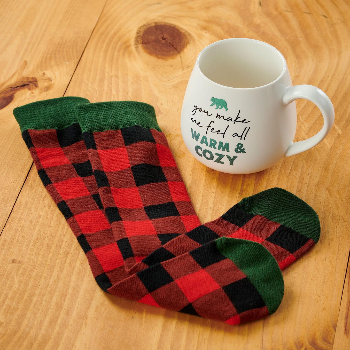 Warm & Cozy Mug & Socks Gift Set Mug - Wild Wings