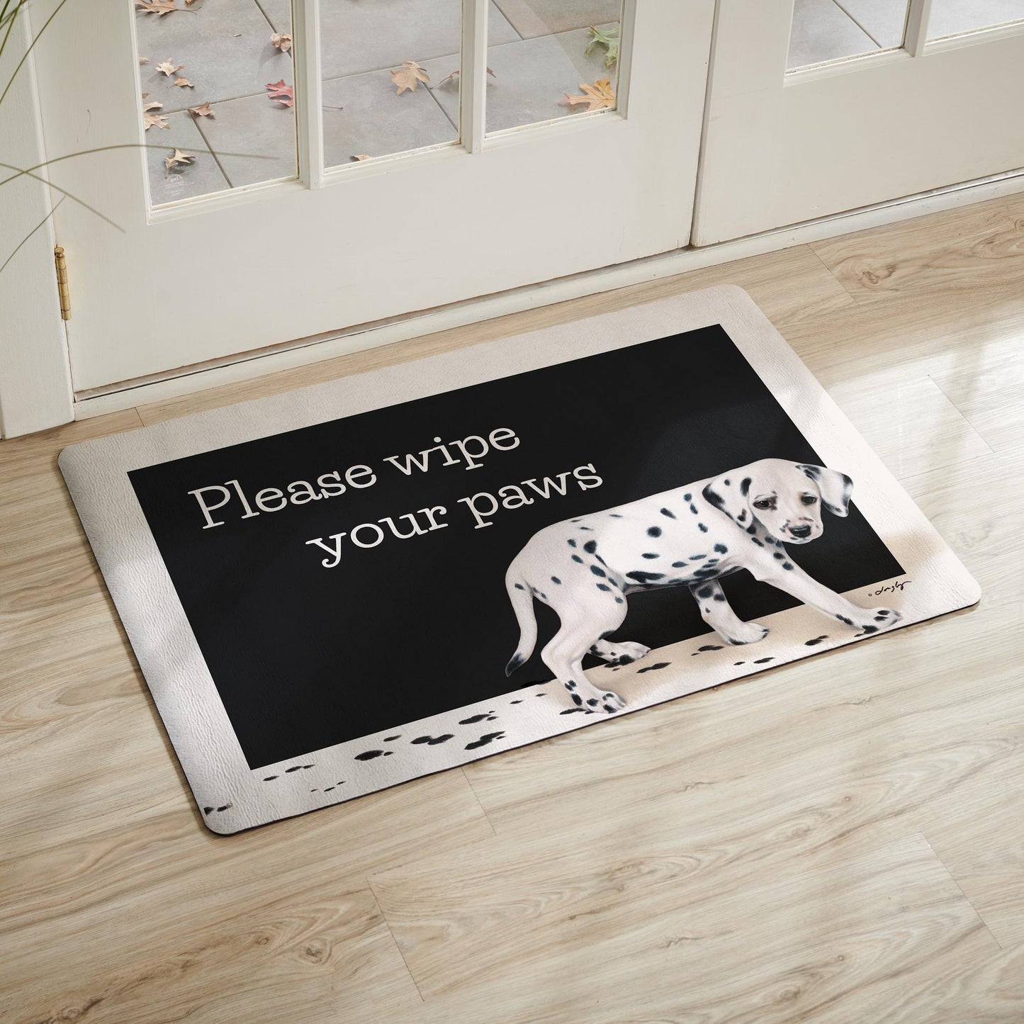 What Will Mom Say? - Dalmatian Floor Mat - Wild Wings