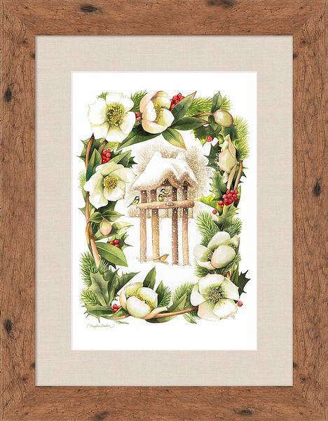 Window into Winter Framed Print - Wild Wings