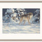 Winter Stroll — Gray Wolf Limited Edition Paper Print - Wild Wings