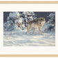 Winter Stroll — Gray Wolf Limited Edition Paper Print - Wild Wings